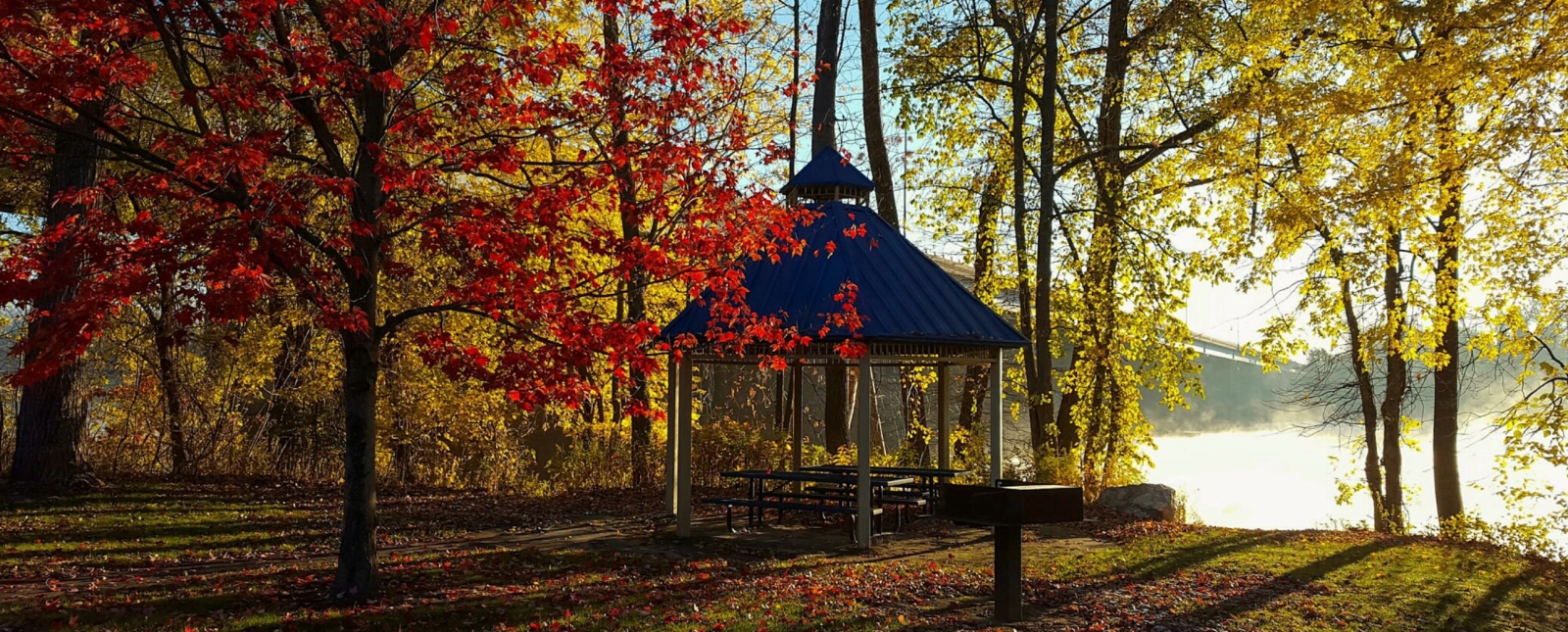 Gazebo en el Parque Estatal Windsor Meadows (Flickr@keith-thom)