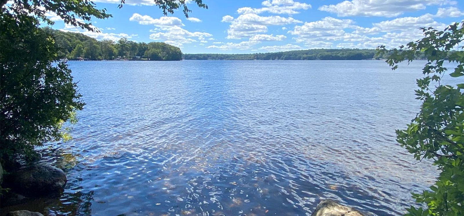 View of water at Hopemead State Park (Instagram@northeastern.brando)