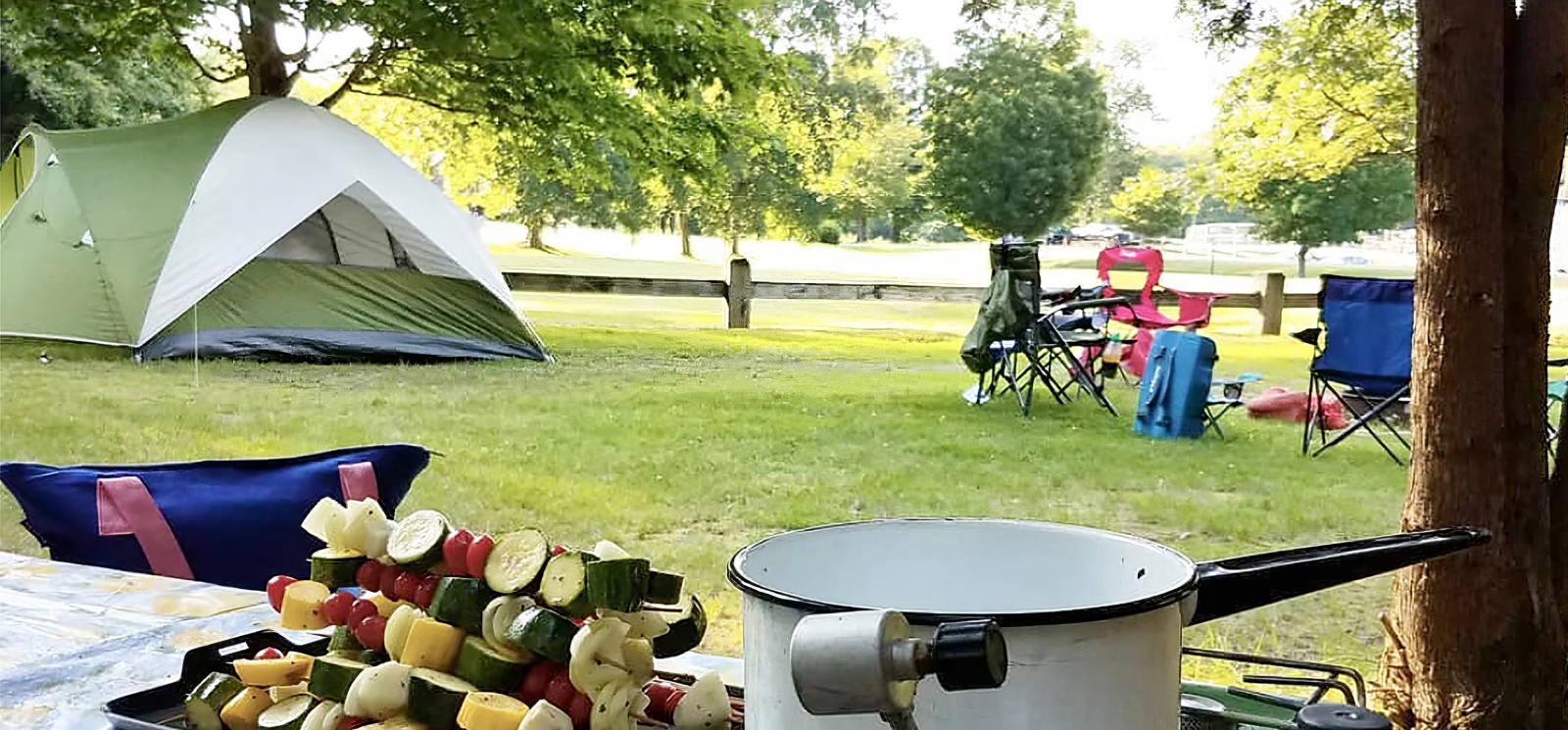 Campground at Mashamoquet (Instagram@junefirst_in_massachusetts)