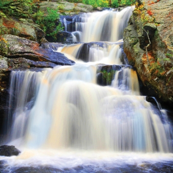 Waterfall at Devils Hopyard State Park