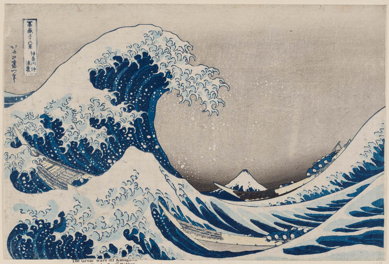 Great Wave by Hokusai